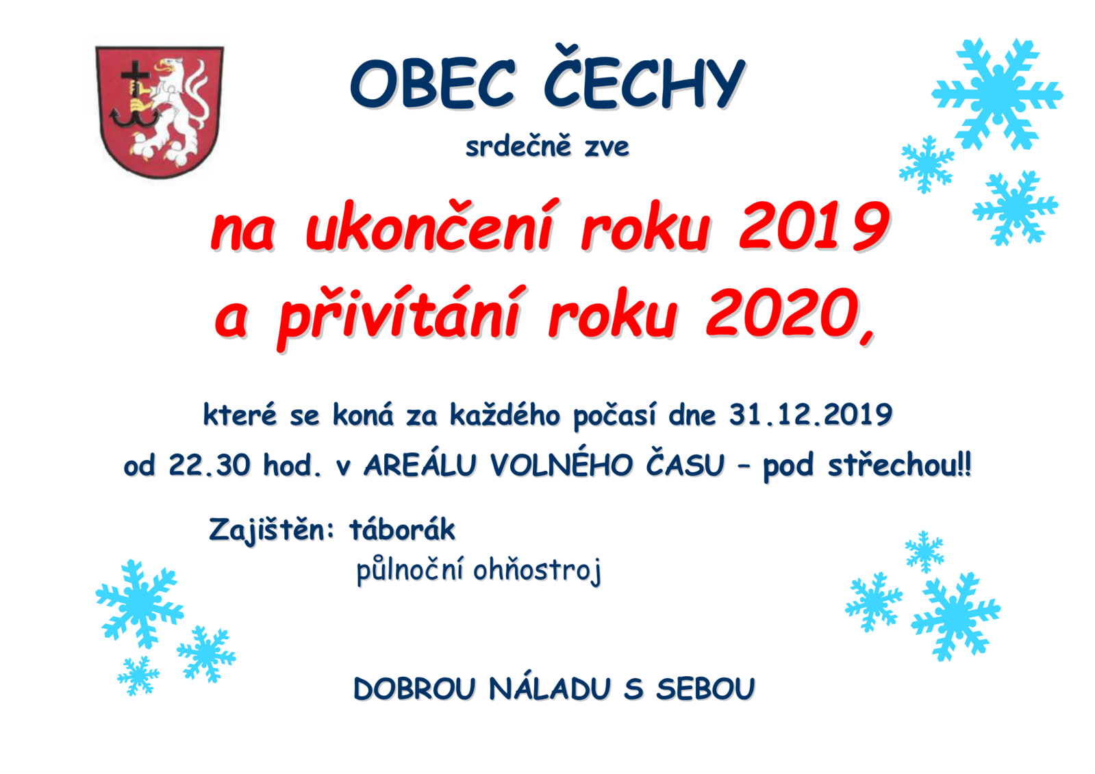 Ukončení roku 2019 - Čechy